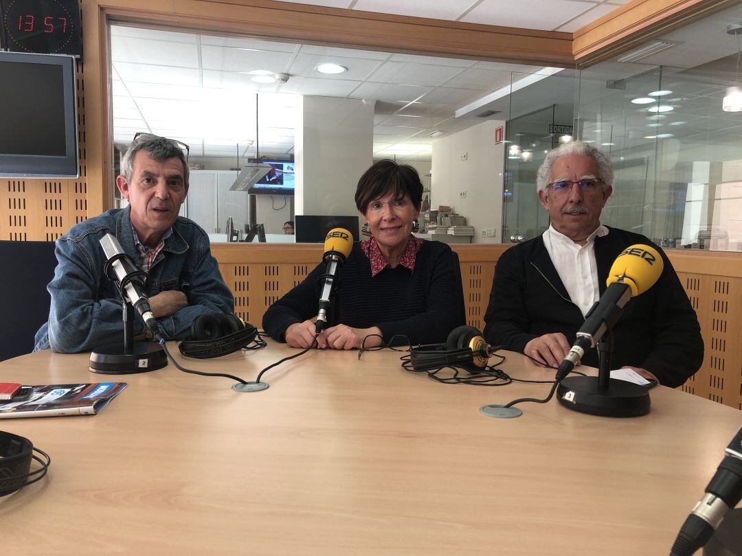 Eduard Cid, Carme Echazarret i Francesc Francisco-Busquets