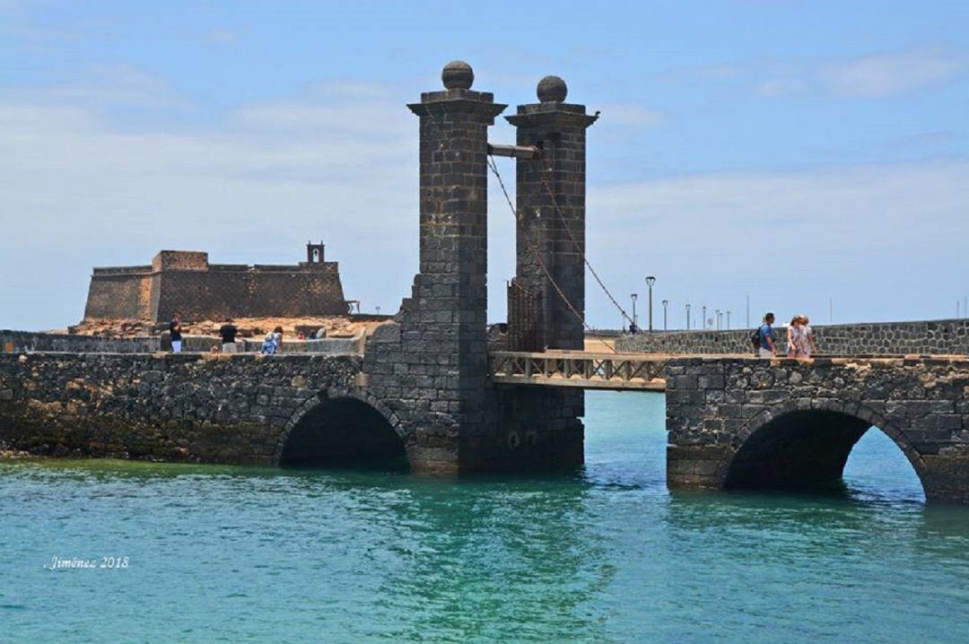 Puente de las Bolas, en Arrecife.