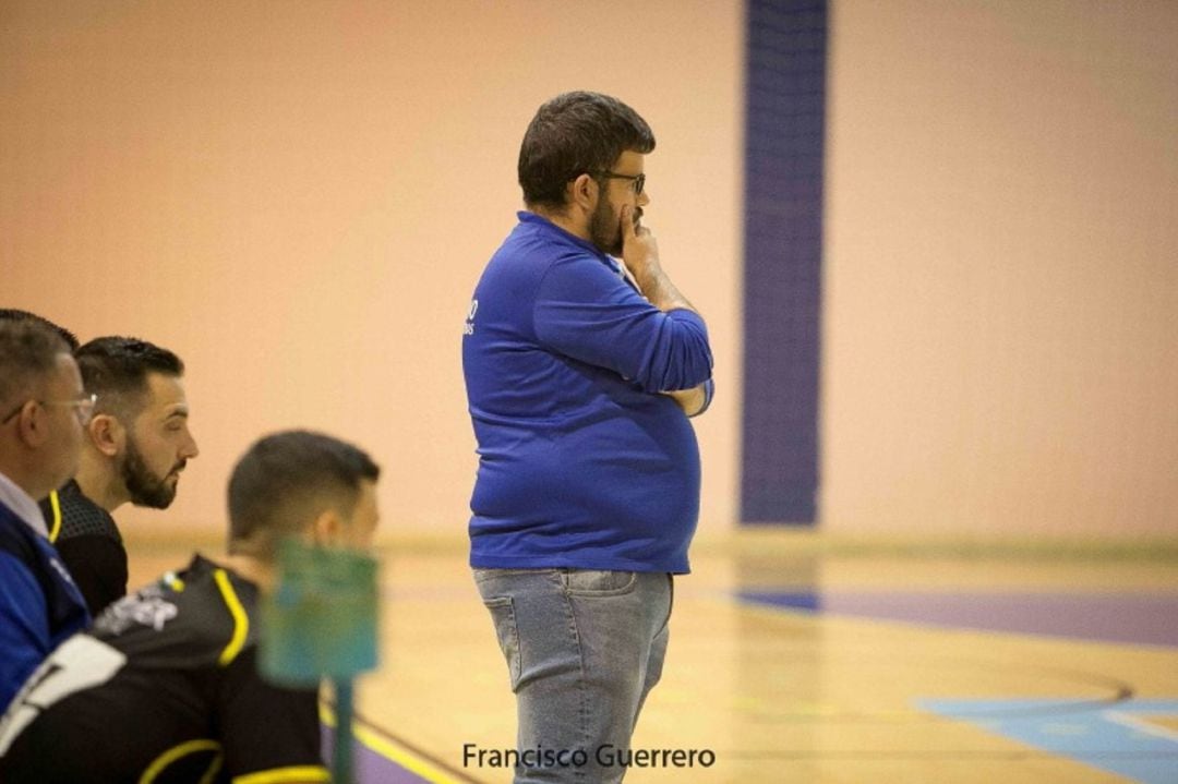 González en un partido.