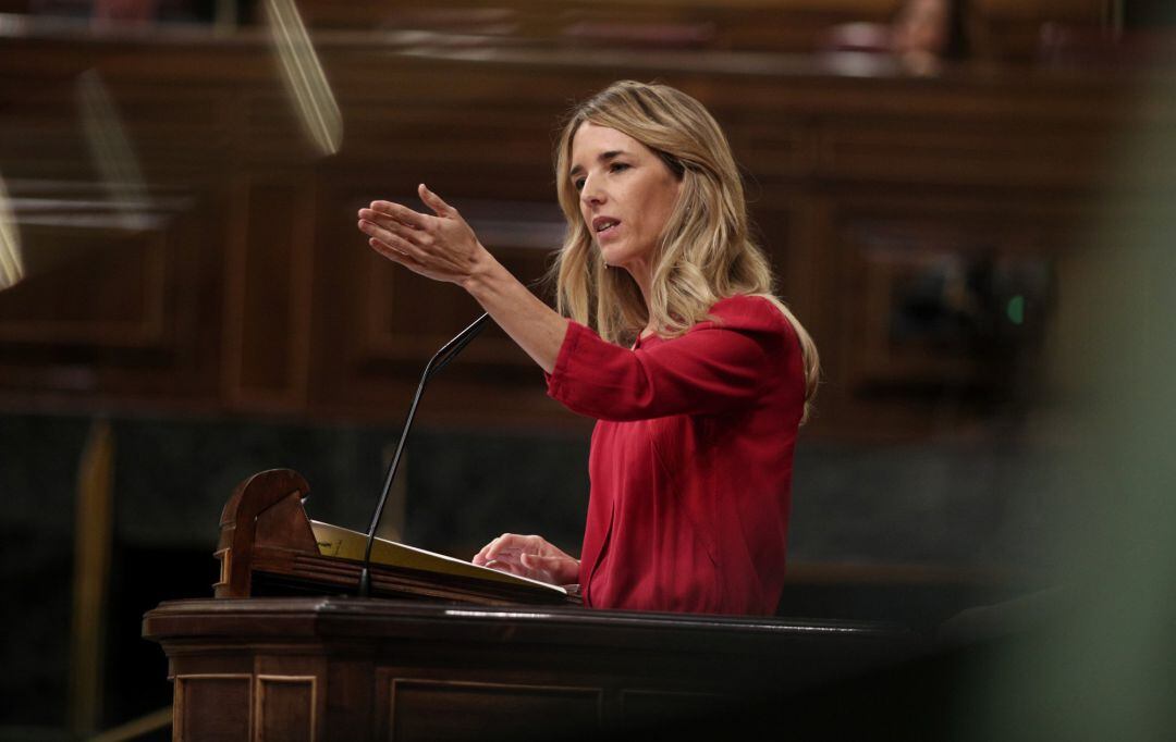 La portavoz del Grupo Popular en el Congreso, Cayetana Álvarez de Toledo.