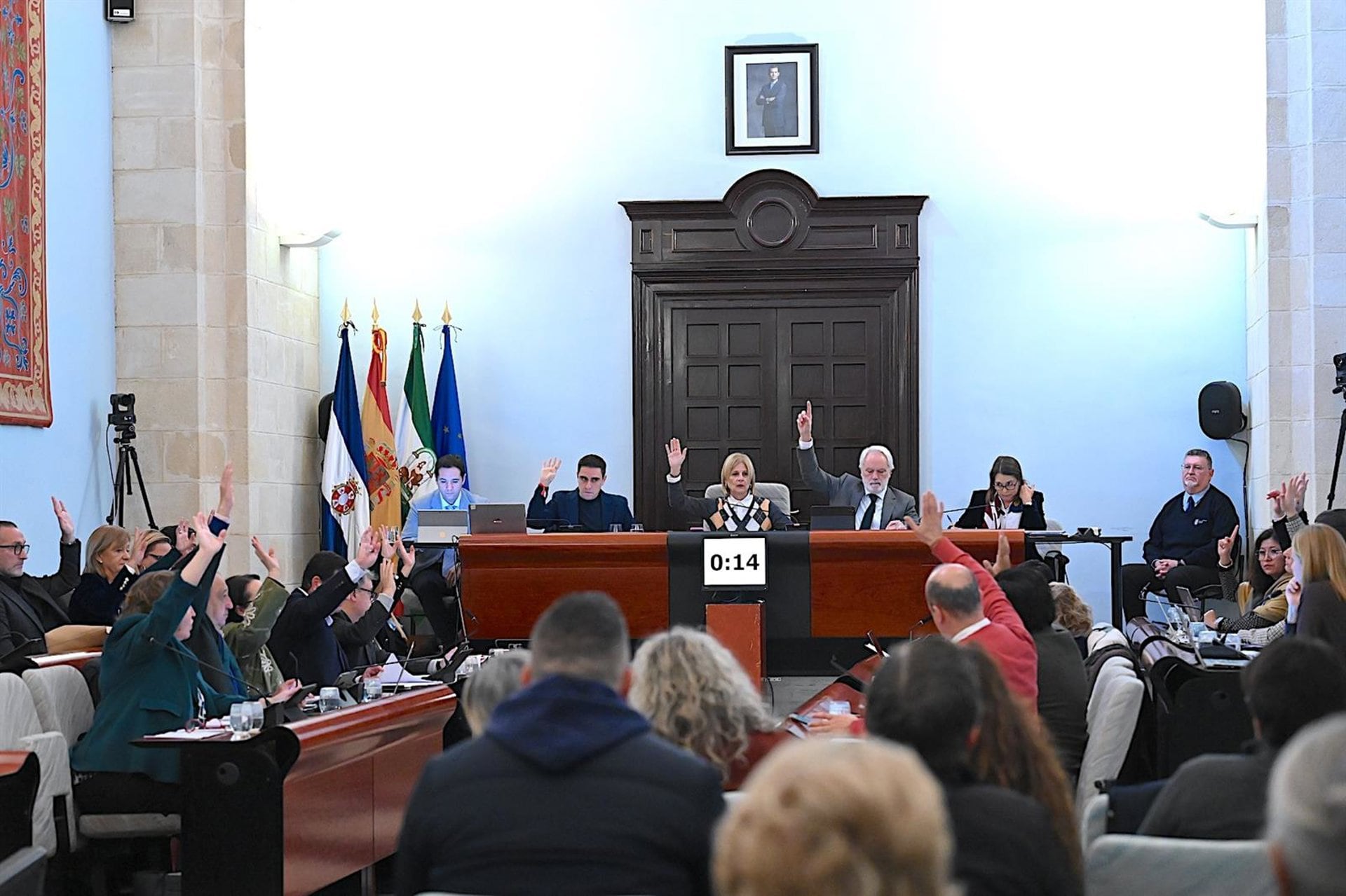 Pleno del Ayuntamiento de Jerez de la Frontera