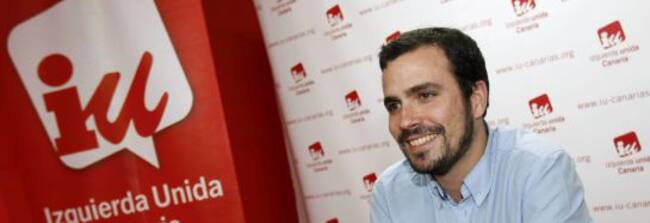 El candidato de Izquierda Unida a la Presidencia del Gobierno, Alberto Garzón.