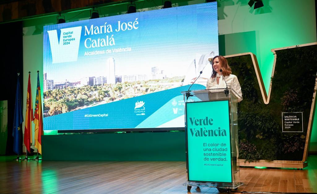 Ceremonia oficial de apertura de València Capital Verde Europea 2024