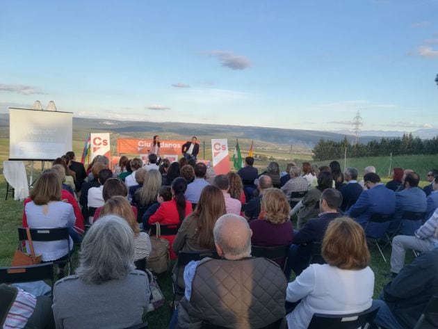 Presentación de la candidatura de Ciudadanos.