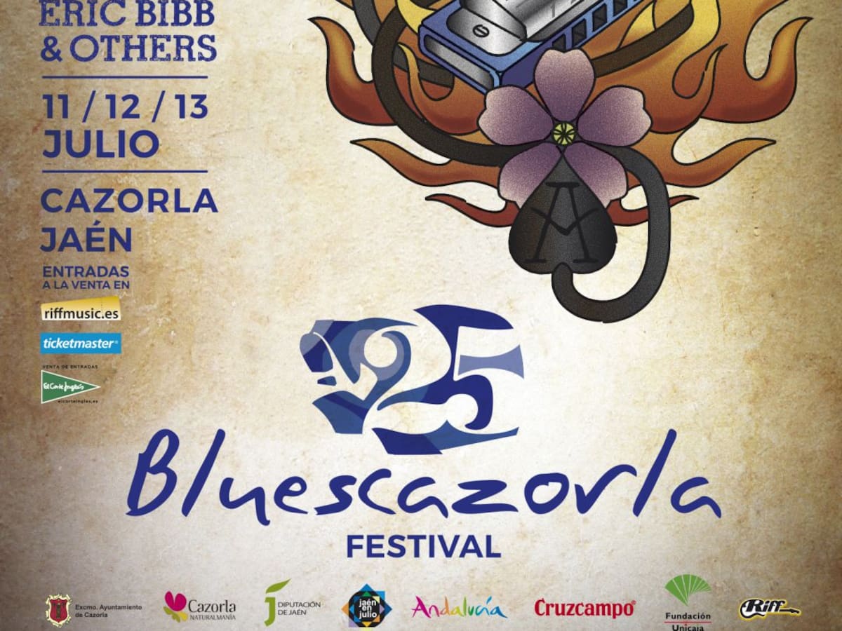 Se continúa perfilando un cartel de lujo para el 25 Aniversario de BluesCazorla