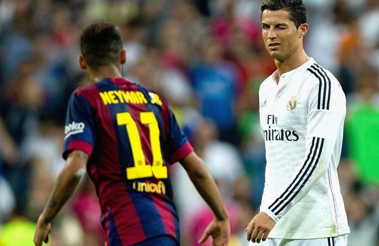 Neymar y Cristiano, durante uno de los Clásicos de la pasada temporada.