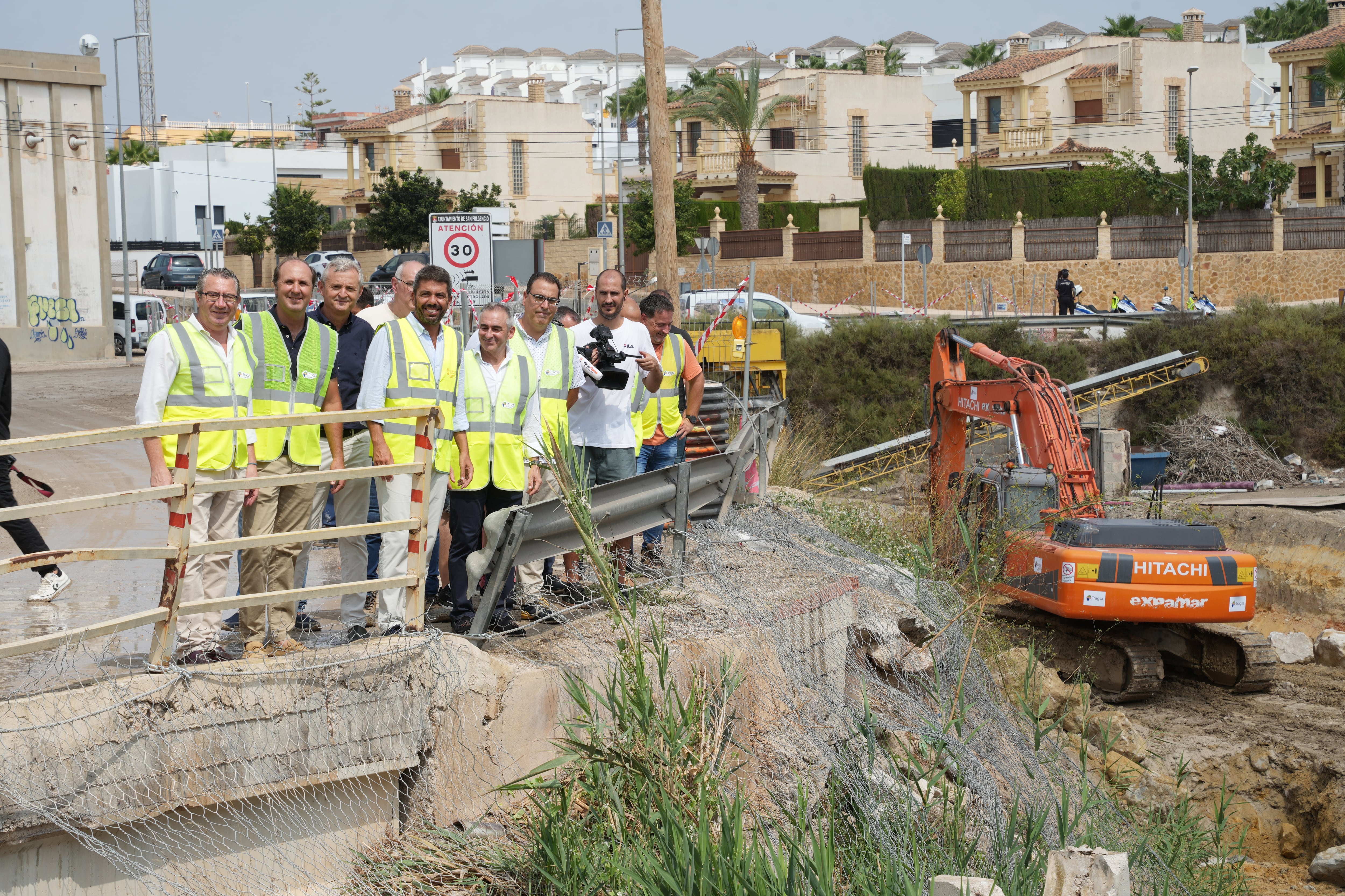 Presentación de la fase II de las obras de la red de infraestructuras para riego de la Vega Baja en el marco del quinto aniversario de la DANA