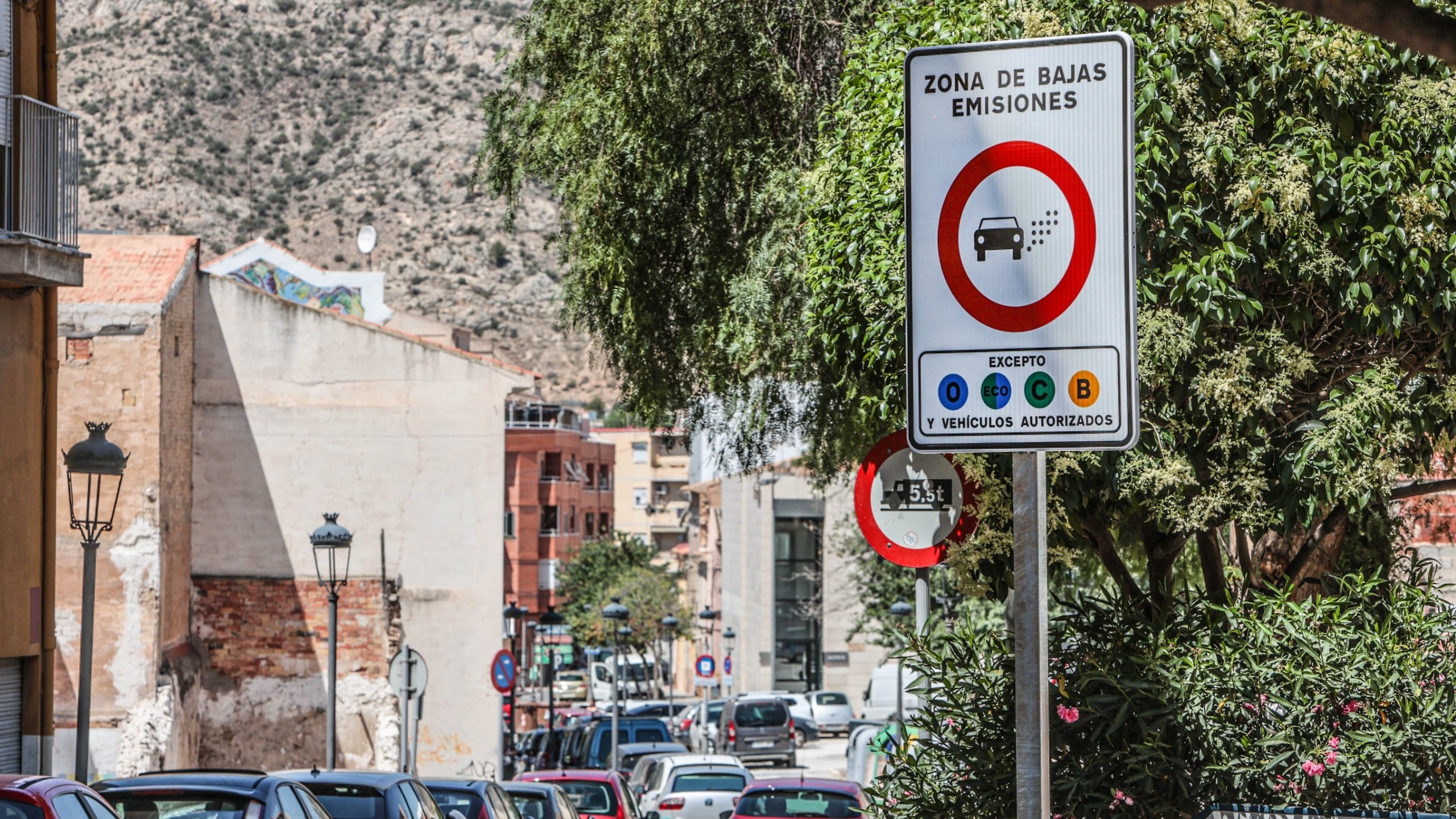 Señal de Zona de Bajas Emisiones