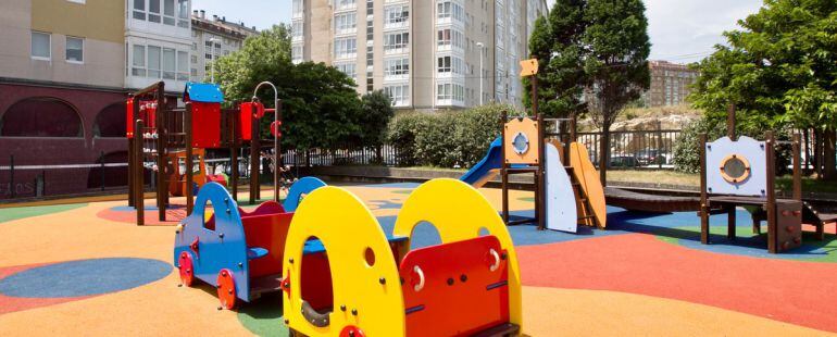 Patio de un colegio en A Coruña
