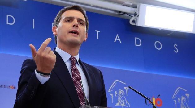 El líder de Ciudadanos, Albert Rivera.