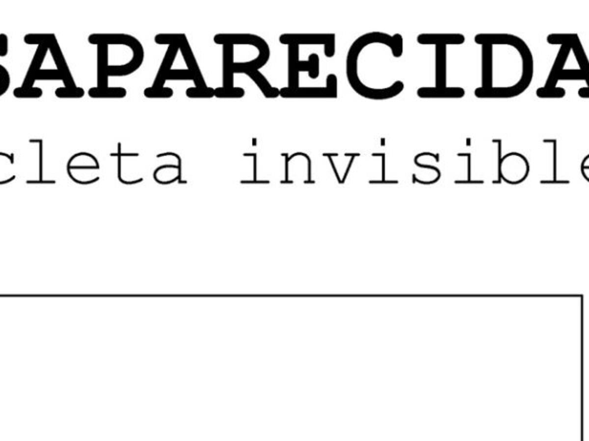 La increíble historia de una bicicleta invisible que terminó en una bonita amistad