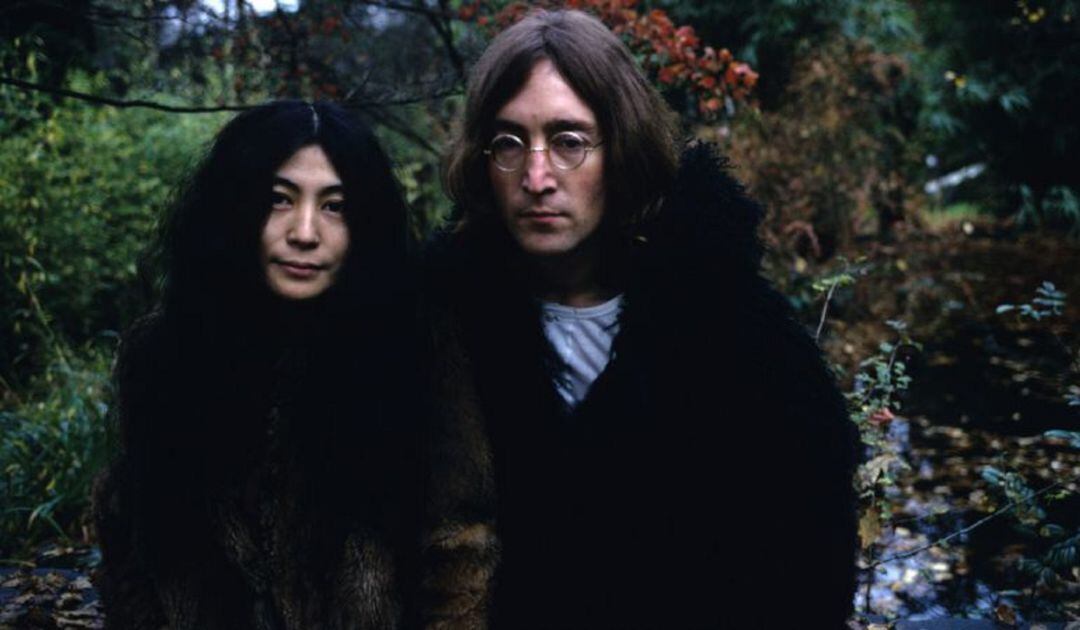 Yoko Ono y John Lennon