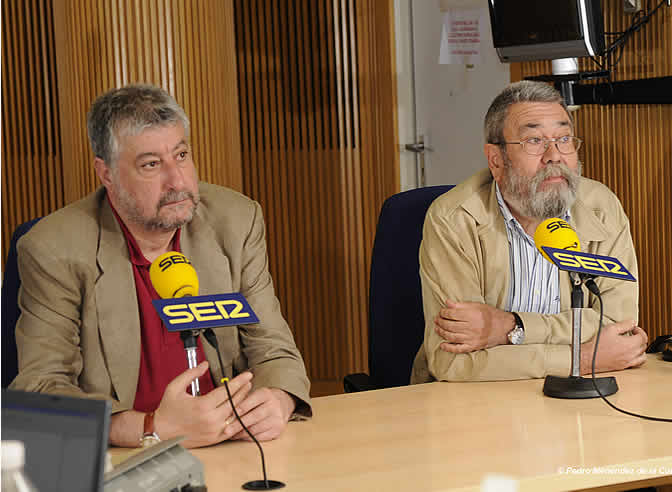 Los secretarios generales de CCOO y UGT han pasado por los micrófonos de la SER.