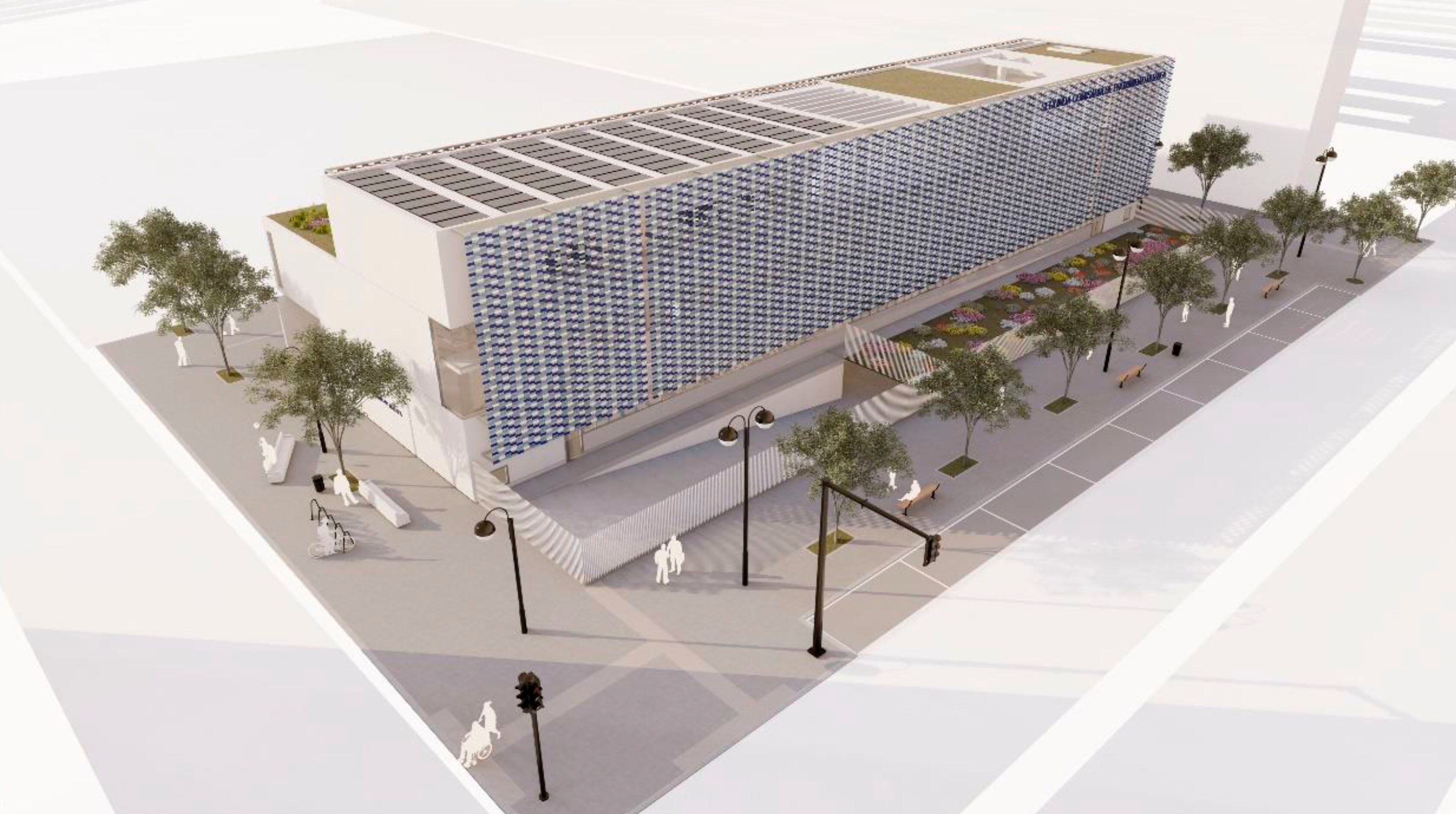 Proyecto de comisaría en el barrio de Malilla, en València