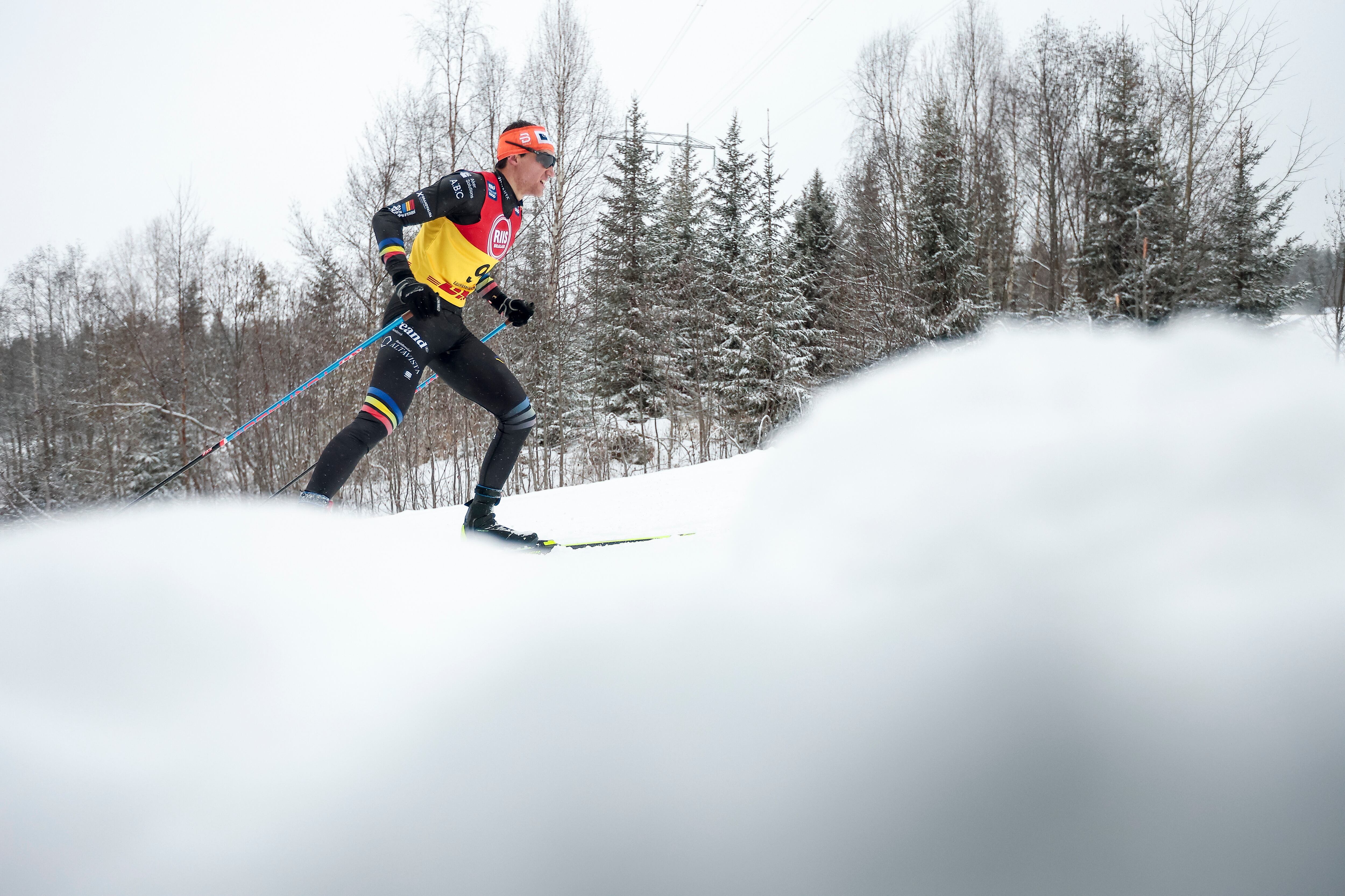 Irineu Esteve en una prova anterior