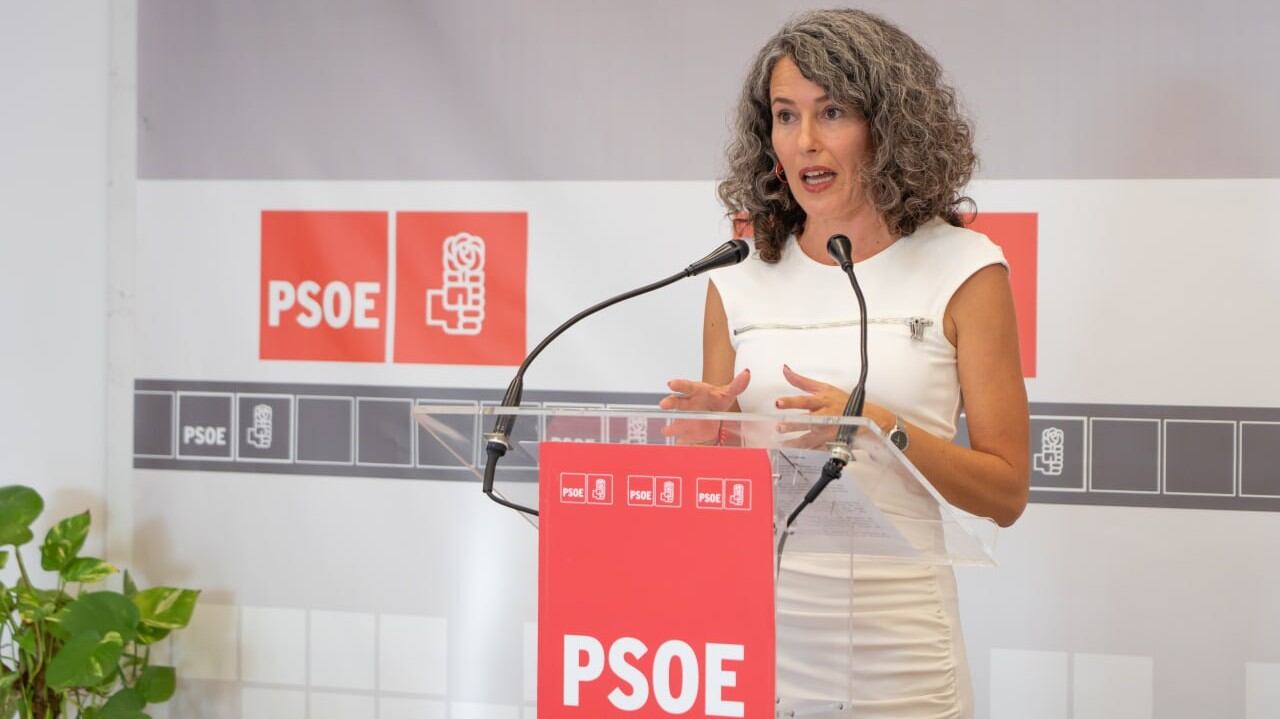 Ariagona González, portavoz del PSOE en el Cabildo de Lanzarote.