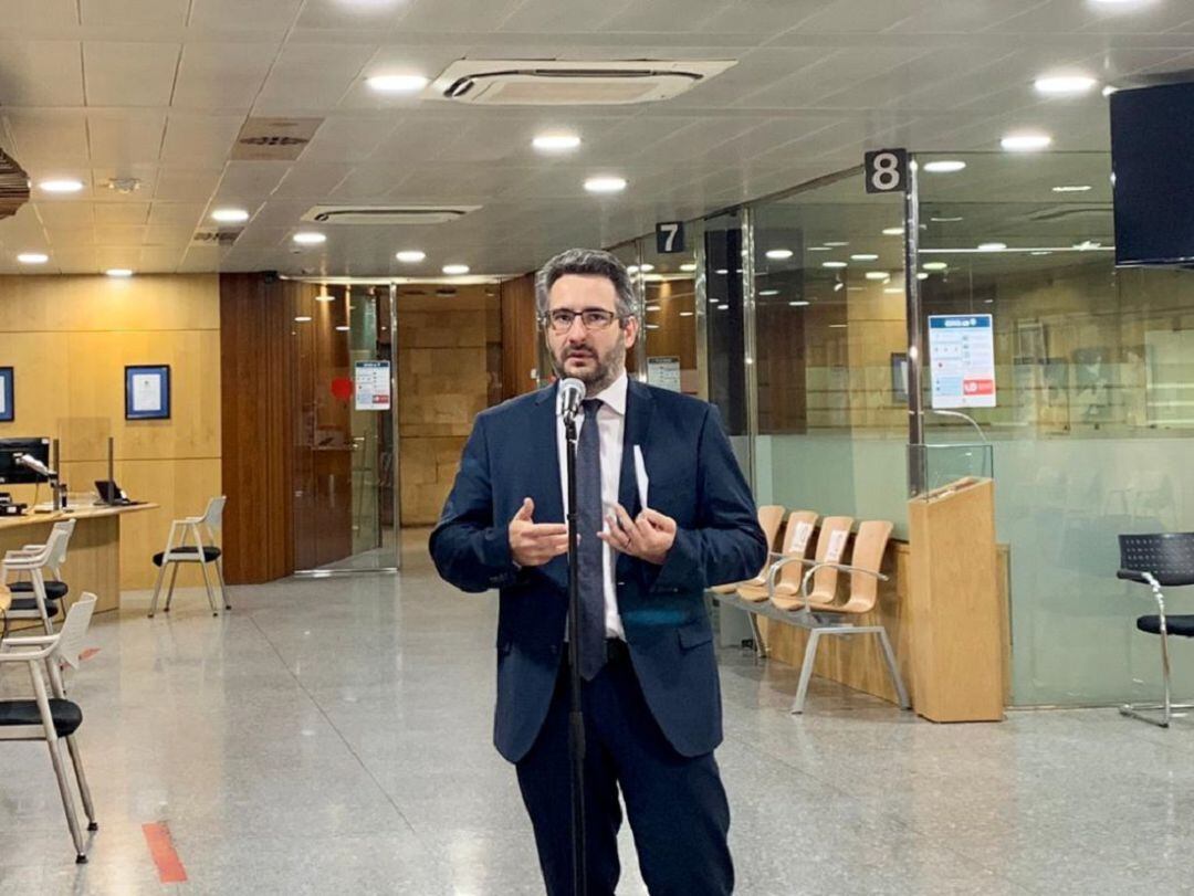 El ministre portaveu, Eric Jover.