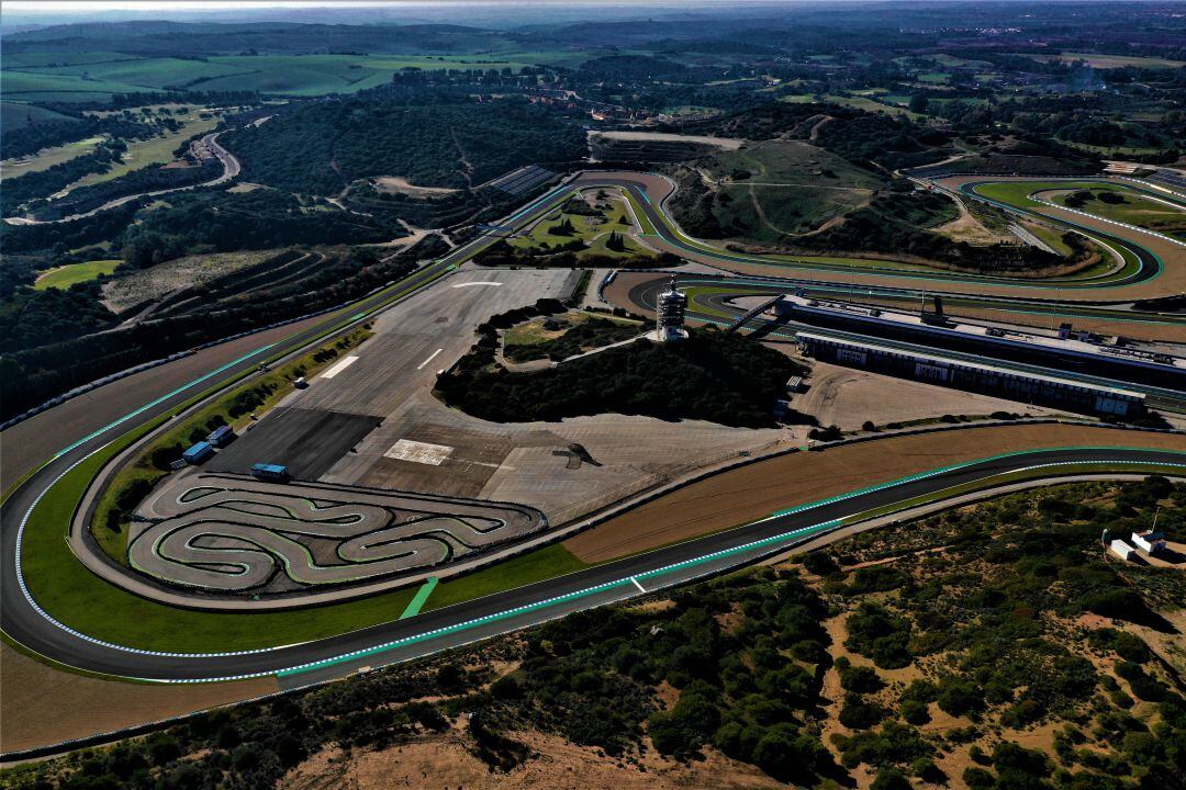 Toma aérea del Circuito de Jerez