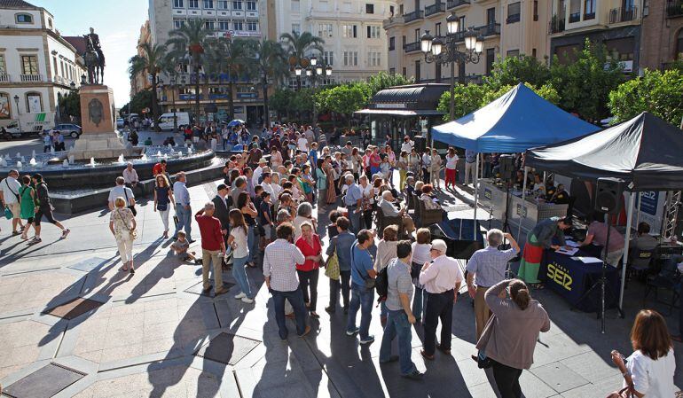 Hoy por hoy con Gemma Nierga se ha realizado desde la plaza de las Tendillas en Córdoba