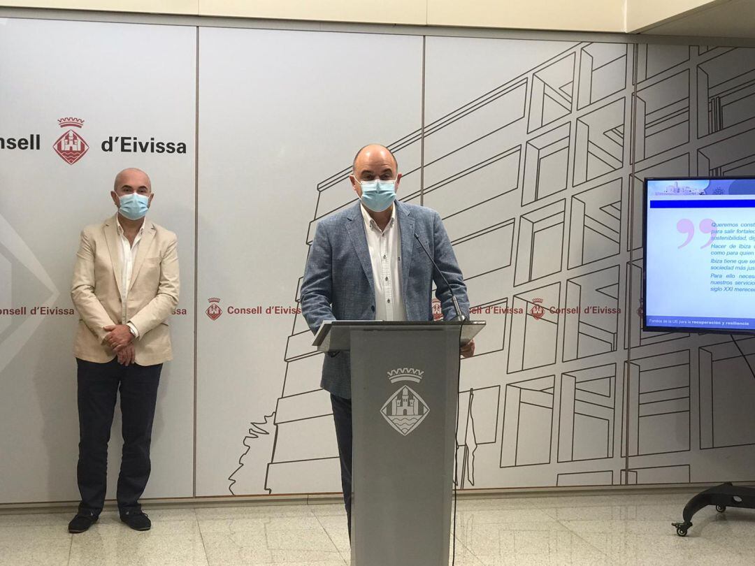 Imagen de la presentación de los proyectos