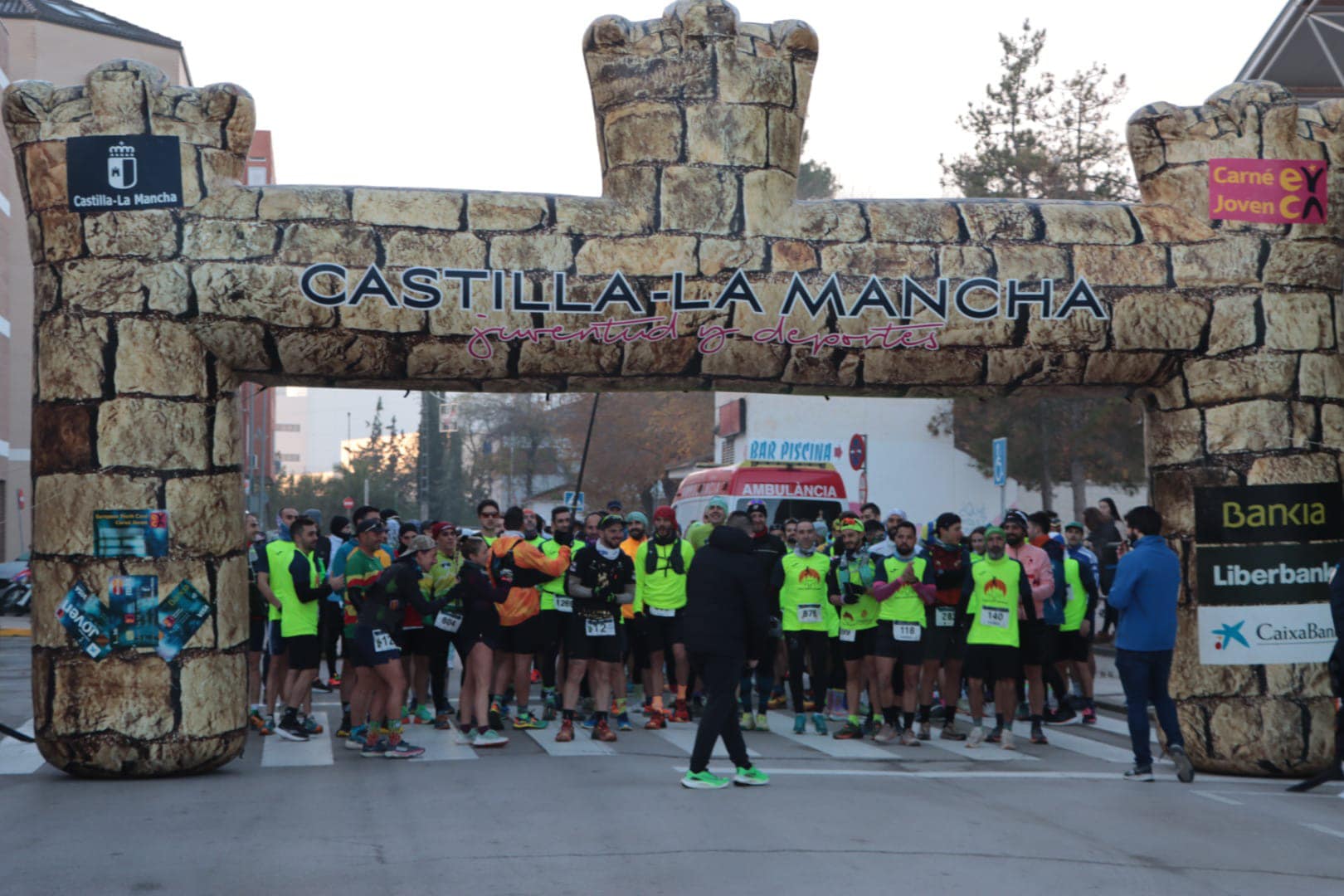 Asistentes al maratón número 12 disputado en Tarancón