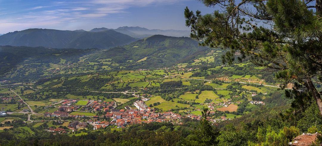 Panorámica de la capital del concejo que visitamos esta semana