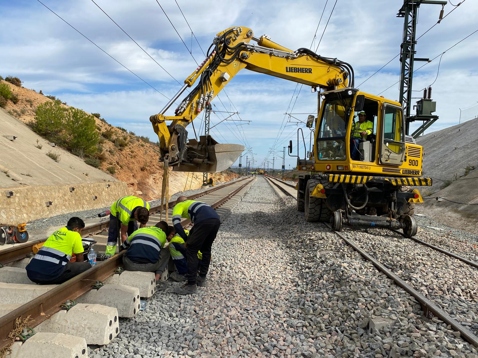 DANA - Reconstrucción de las vías ferroviarias en la provincia de Valencia