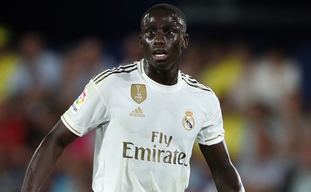 Ferland Mendy, en un partido con el Real Madrid