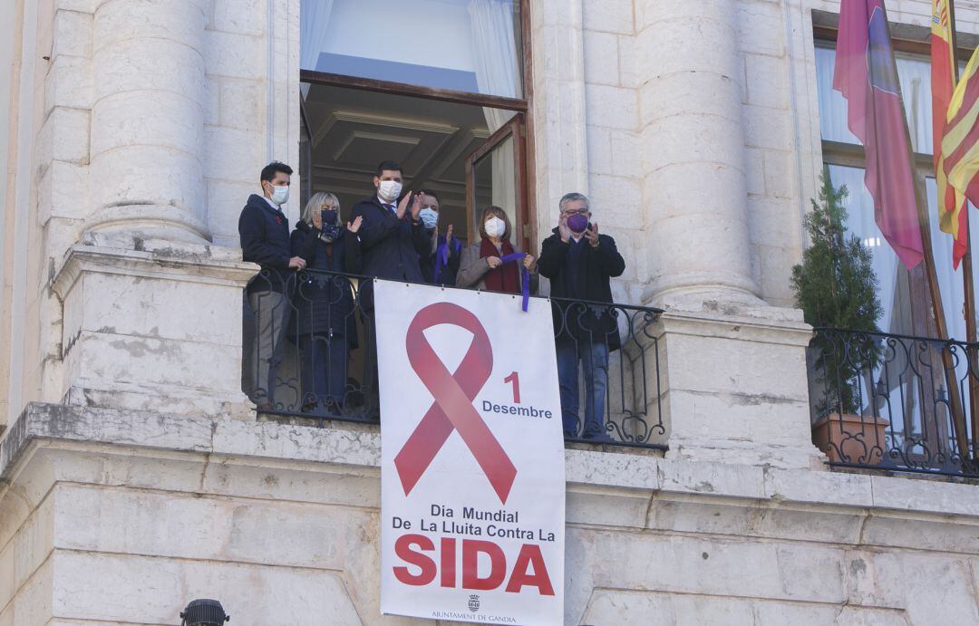 Día Mundial Contra el Sida en Gandia 