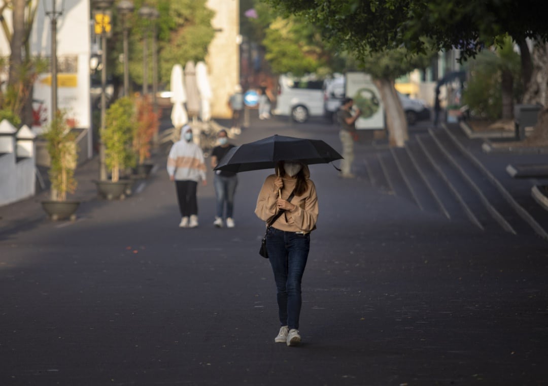 La Palma ha padecido varios episodios de lluvias durante la erupción del volcán que provocó que todo se enterrase en cenizas del volcán