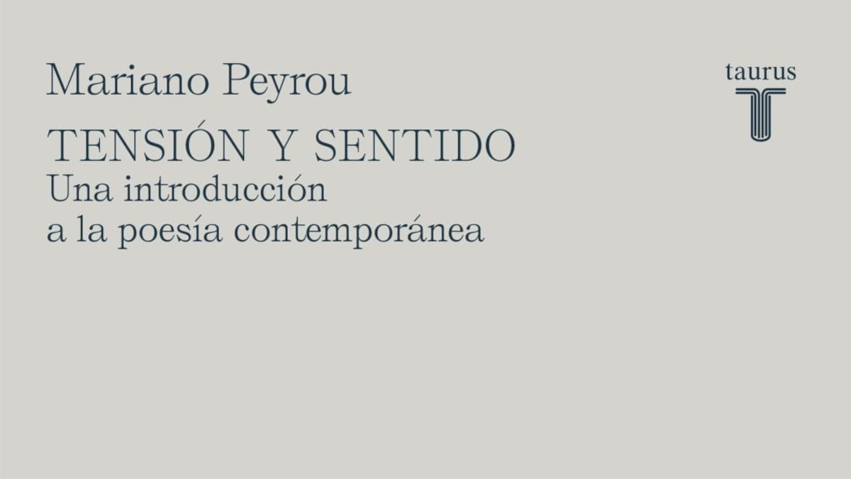 Tensión y sentido, brújula para la poesía