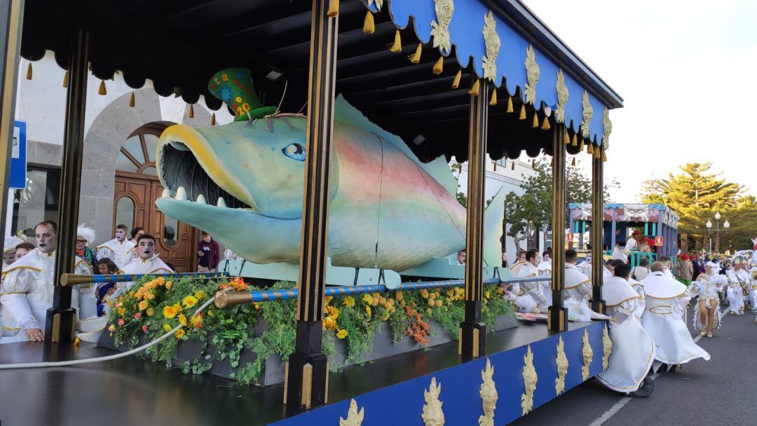 La sardina del Carnaval de Arrecife 2020.