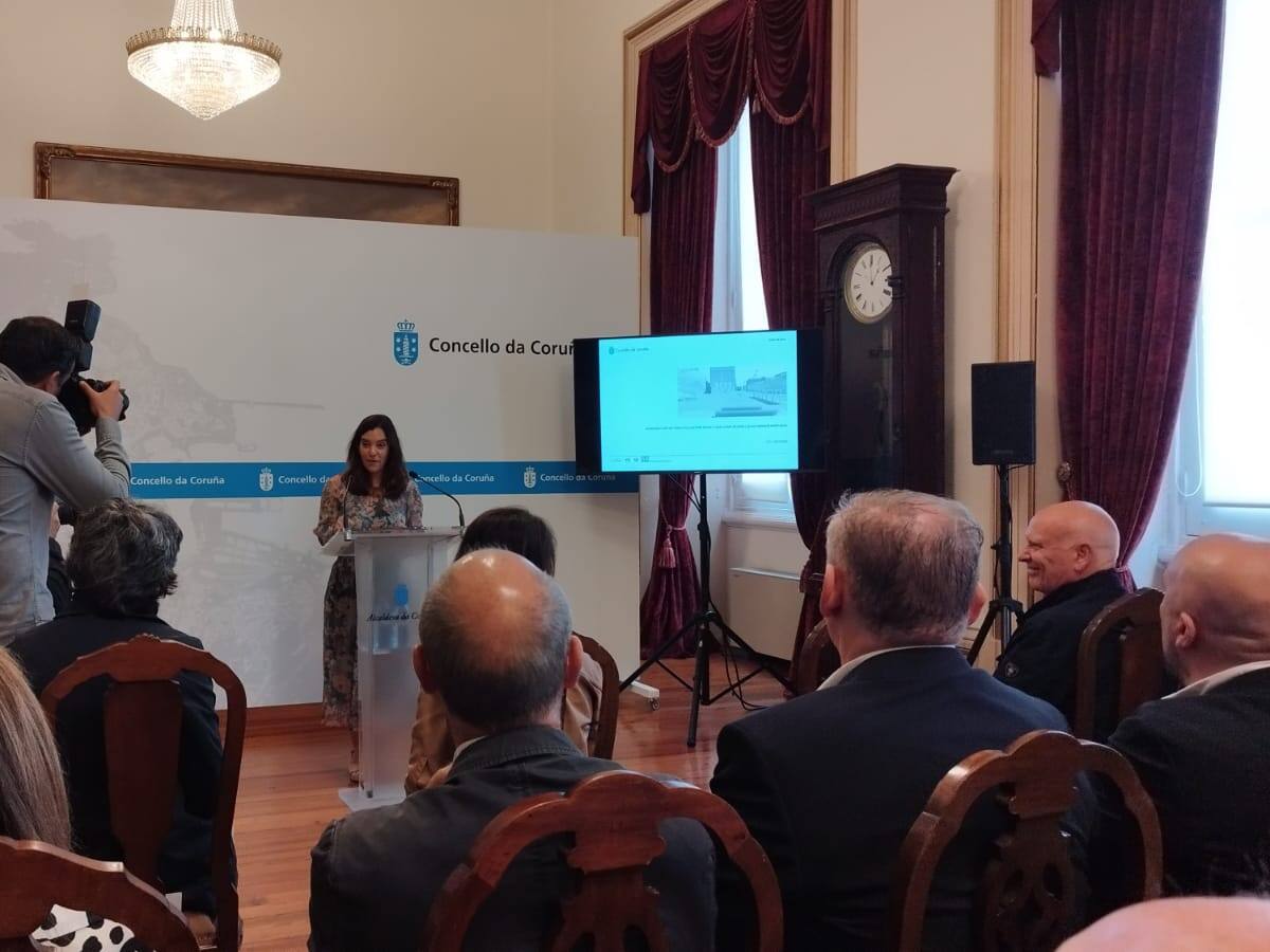 La remodelación de los Cantones de A Coruña supondrá duplicar el espacio para los peatones