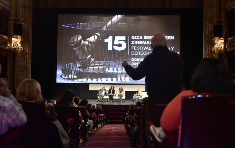 Imagen de archivo de la 15 edición Festival de Cine y Derechos Humanos.