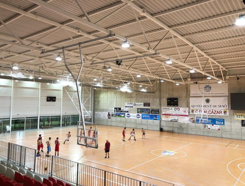 La pista de l'Alcázar és a punt per acollir la fase final del Campionat de Balears sub12 a partir de divendres.