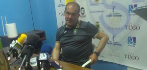 Visnjic en sala de prensa de Socuéllamos.