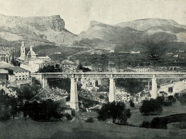 Una imagen de Alcoy de principios del siglo XX.