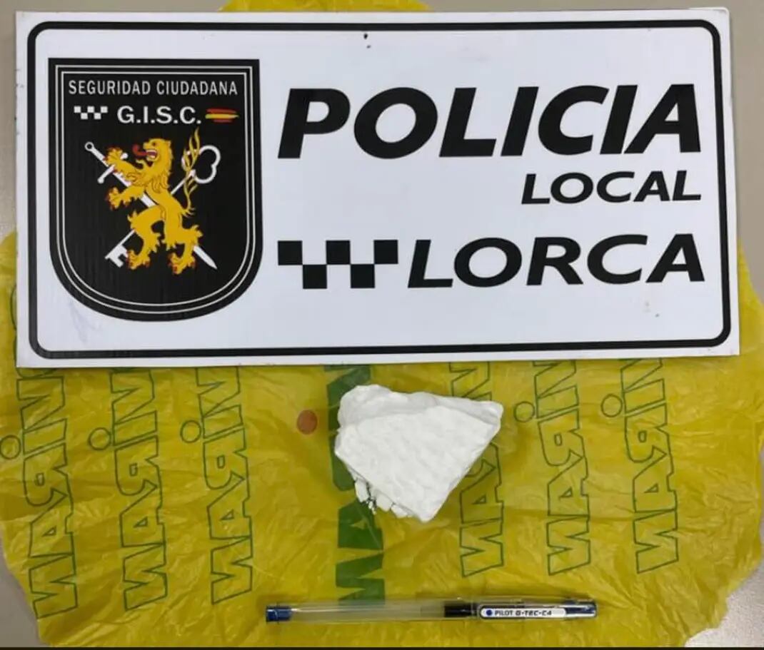 Cocaína incautada