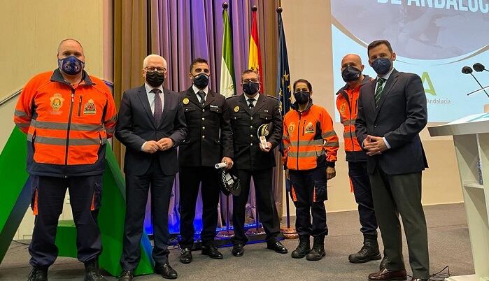 Entrega de las medallas