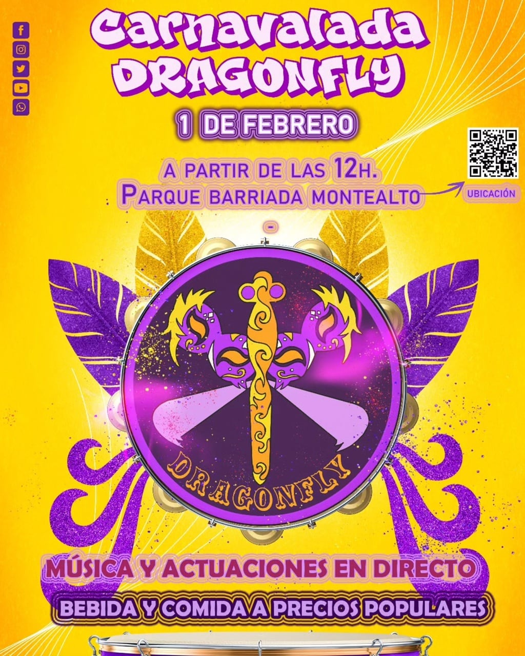 Carnavalada Dragonfly