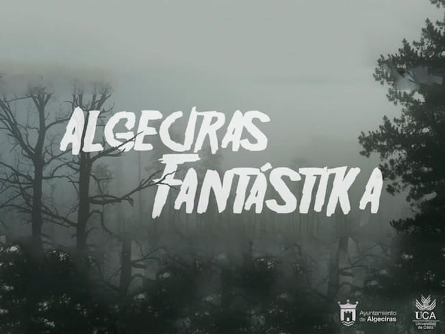 Un cartel de Algeciras Fantástika.