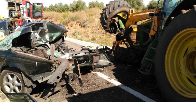 Imagen de archivo de un accidente de tráfico