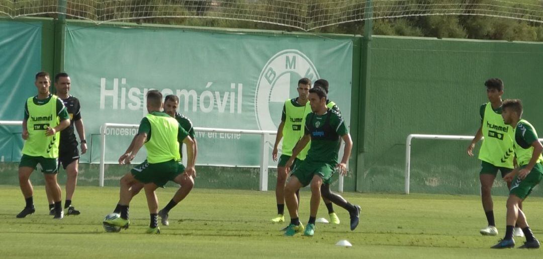 Entrenamiento del Elche CF