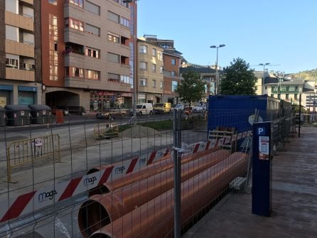 Obras avenida de América, Ponferrada