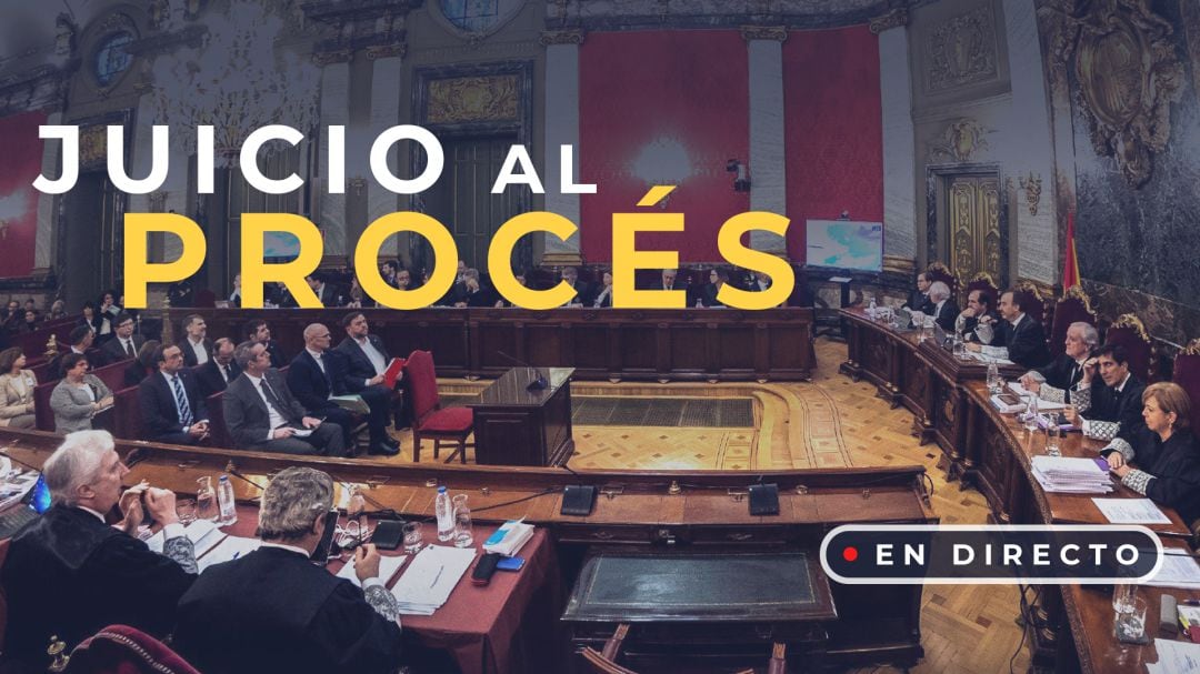 Nueva jornada del juicio al procés en el Tribunal Supremo.