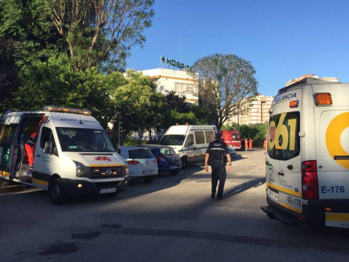 Un conato de incendio en un colchón provoca el desalojo del ala de hospitalización de San Lázaro