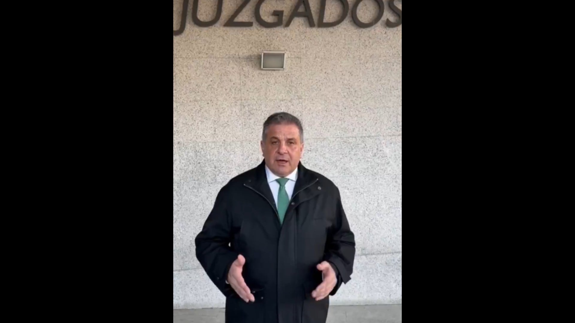 El alcalde de Parla, Ramón Jurado, en los juzgados de Parla