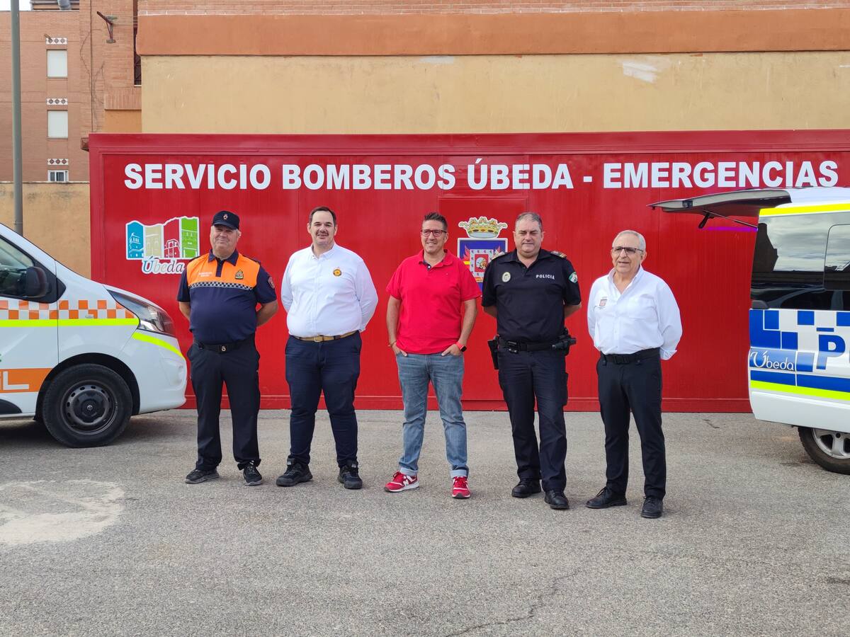 Nuevos vehículos para la Policía Local y Protección Civil de Úbeda