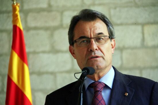 El President de la Generalitat, Artur Mas