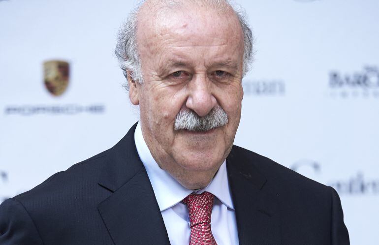 Vicente del Bosque en los &#039;Gentleman Awards&#039;.